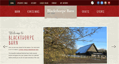 Desktop Screenshot of blackthorpebarn.com